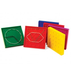 Double Sided Geoboard 15cm 6pcs - EDX