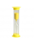 Mini Sand Timer 3 Minutes - Yellow