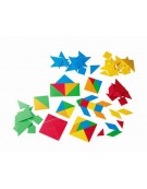 Κινέζικο Τετράγωνο (Tangram) 4σετ 28τεμάχια