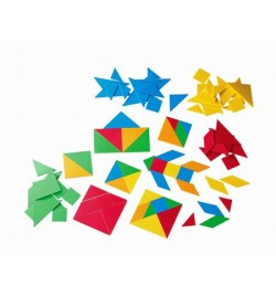 Κινέζικο Τετράγωνο (Tangram) 4σετ 28τεμάχια