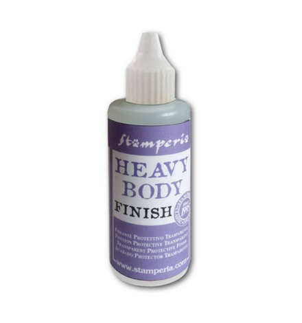 Heavy Body Finish 3D Διαφανές 80ml - Stamperia