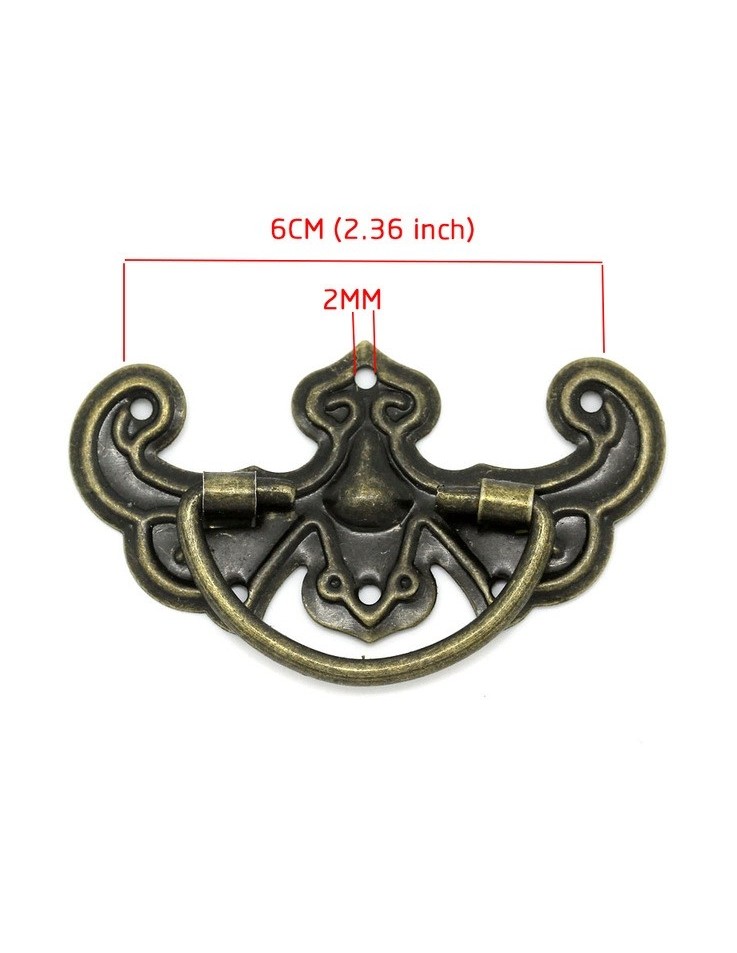 Metallic Handle 68x28mm 1piece