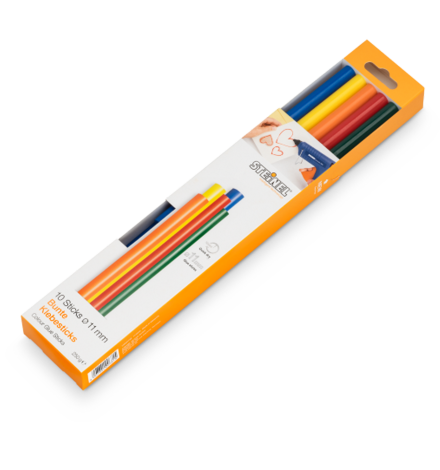 Glue Sticks Steinel 25cm 10pcs 250gr - Colour