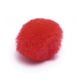 Pom poms 15mm Red 60pcs - Rayher