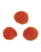 Pom poms 15mm Orange 60pcs - Rayher