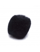 Pom poms 15mm Black 60pcs - Rayher