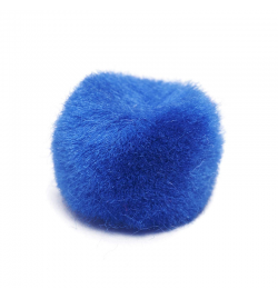 Pom poms 15mm Dark Blue 60pcs - Rayher