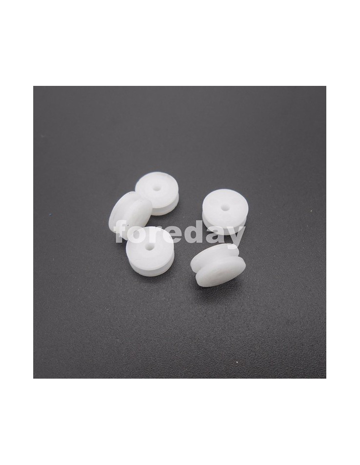 Πλαστική τροχαλία 9mm Δ - 2mm Τ