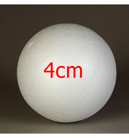 Μπάλα Πολυστερίνης 4cm