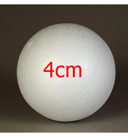 Polystyrene Ball 4cm