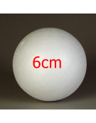 Polystyrene Ball 6cm