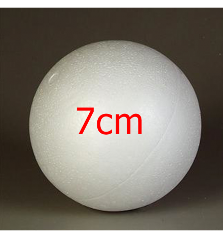Polystyrene Ball 7cm