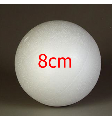 Μπάλα Πολυστερίνης 8cm