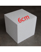 Polystyrene Cube 6cm