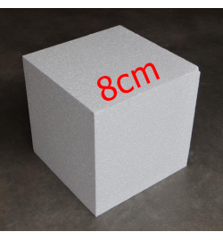 Κύβος από πολυστερίνη 8cm