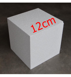 Polystyrene Cube 12cm