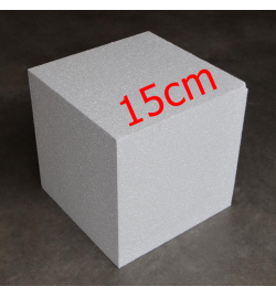 Polystyrene Cube 15cm