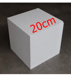 Polystyrene Cube 20cm
