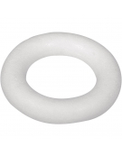 Polystyrene Ring 10cm Flat