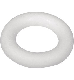 Polystyrene Ring 10cm Flat