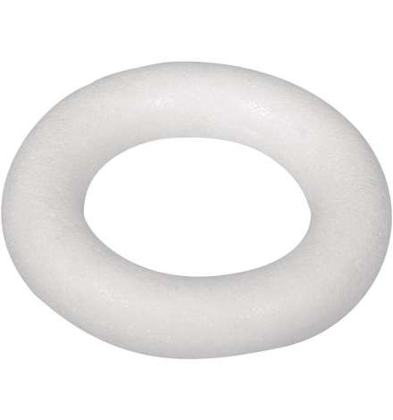 Polystyrene Ring 20cm Flat