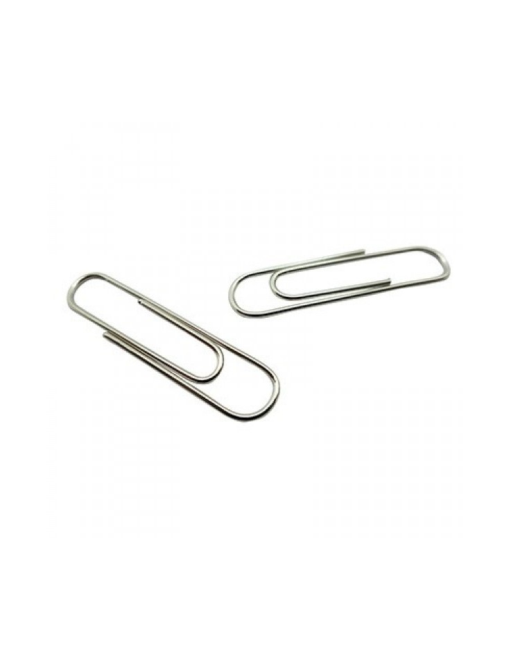 Round Edge Paper Clips 33mm Pack of 100