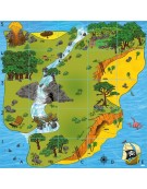 Bee-Bot® and Blue-Bot Treasure Island Mat