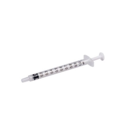 Plastic Syringe 1ml