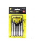 Screwdriver Precicion 6pcs - Crownman