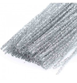 Pipe Cleaners 8mm 50cm 10pcs  Silver