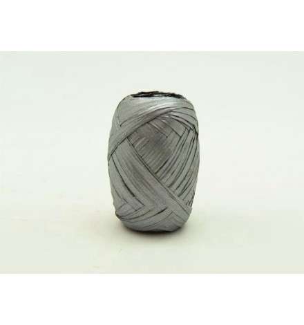 Raffia Paper 30m Silver