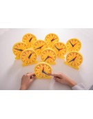 Student Clock 24Hr  10.5cm