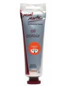 Oil Paint 100ml Mont Marte - Orange Red