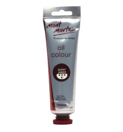 Oil Paint 100ml Mont Marte - Burnt Umber