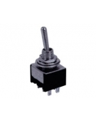 Toggle Switch 6P  ON-OFF-ON  DPDT