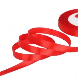 Ribbon Satin 10mm Red 50m