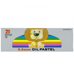 Oil Pastel 25 Colors - Lion
