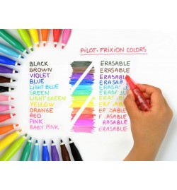 FriXion Colors Set of 6 Medium Tip - Pilot