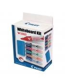 Whiteboard Kit 5 markers + 1 Sponge