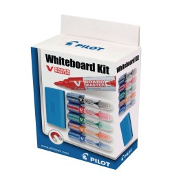 Whiteboard Kit 5 markers + 1 Sponge