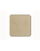 Wooden Coaster square 9cm