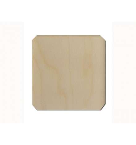 Wooden Coaster square 9cm