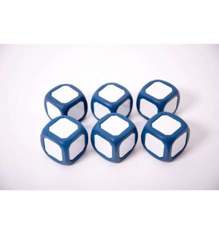 Magnetic Write/Wipe Dice 52mm