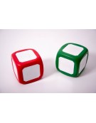 Magnetic Write/Wipe Dice 120mm