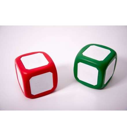 Magnetic Write/Wipe Dice 120mm