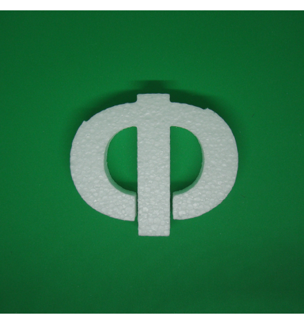 Polystyrene Letter 10cm - Φ