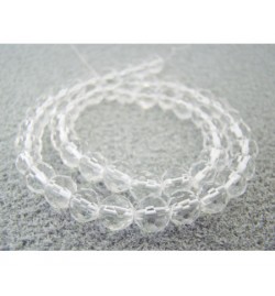 Beads on String 6mm Clear