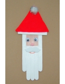 Santa with Lolly Sticks