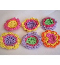 Λουλούδι Crochet 5cm