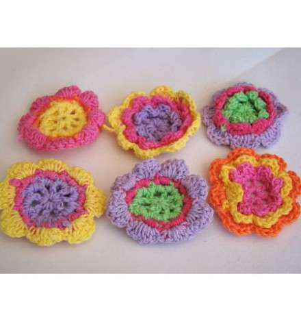 Flower Crochet 5cm